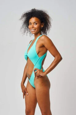 Shark Polewear Benita Bodysuit - Aqua 9 Shark Polewear Benita Bodysuit - Aqua -Pole Wear Shop 12.07.20 02519