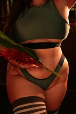 Rolling Hunter Reversible Cheeky Shorts - Dark Green/Black 8 Rolling Hunter Reversible Cheeky Shorts - Dark Green/Black -Pole Wear Shop 187A9878