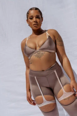 CXIX Confession Garter Leggings - Bronzed -Pole Wear Shop 20 09 24CreaturesofXIX 5