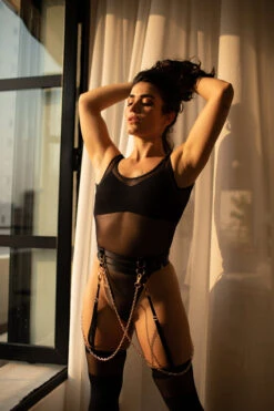 Rolling Halo Harness - Black 13 Rolling Halo Harness - Black -Pole Wear Shop 201007 RollingBrand 2058