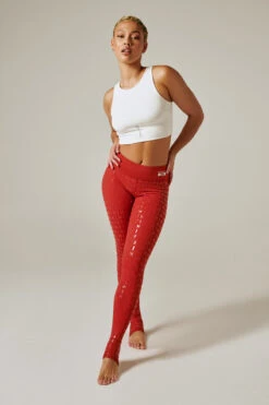 CXIX Gecko Grip Leggings - Red Rust 13 CXIX Gecko Grip Leggings - Red Rust -Pole Wear Shop 21 05 24CreaturesofXIX12725 edit