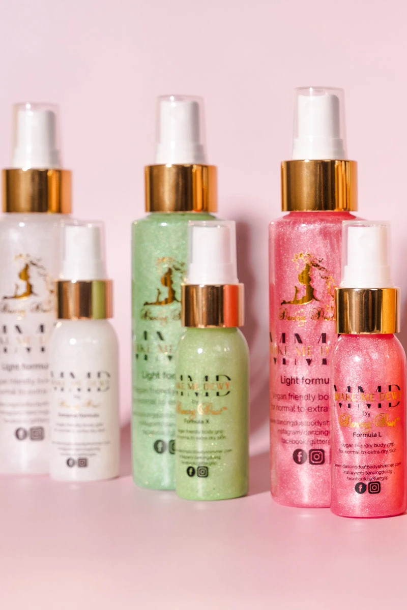 Dancing Dust Make Me Dewy Light - Pink (100ml) 3 Dancing Dust Make Me Dewy Light - Pink (100ml) - Image 3