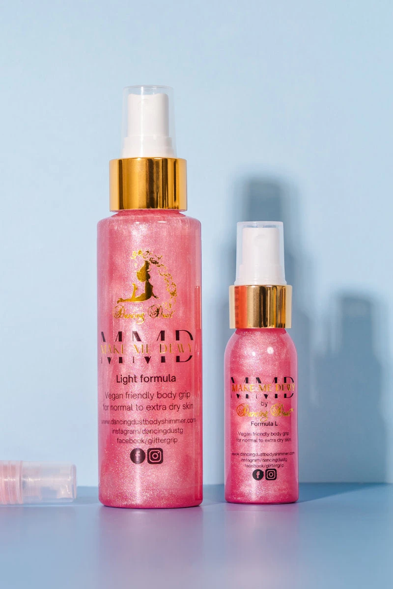 Dancing Dust Make Me Dewy Light - Pink (100ml) 2 Dancing Dust Make Me Dewy Light - Pink (100ml) - Image 2