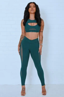 CXIX Baddie Leggings - Teal -Pole Wear Shop 22 10 06CXIX73800