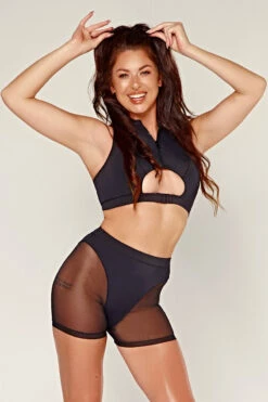 CXIX Dollhaus Mesh Biker Shorts - Black 9 CXIX Dollhaus Mesh Biker Shorts - Black -Pole Wear Shop 23 01 03CXIX 1451 1