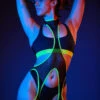 Rolling Peek-A-Boo Harness - Neon