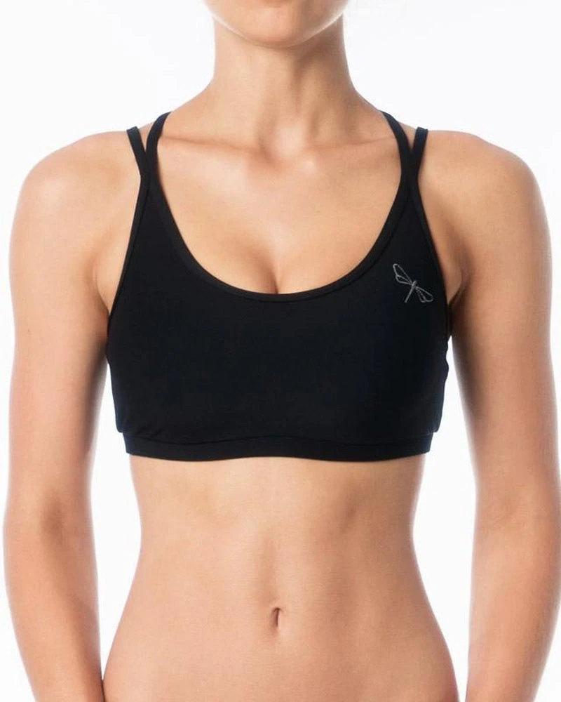 Dragonfly Nicole Top - Black 2 Dragonfly Nicole Top - Black - Image 2