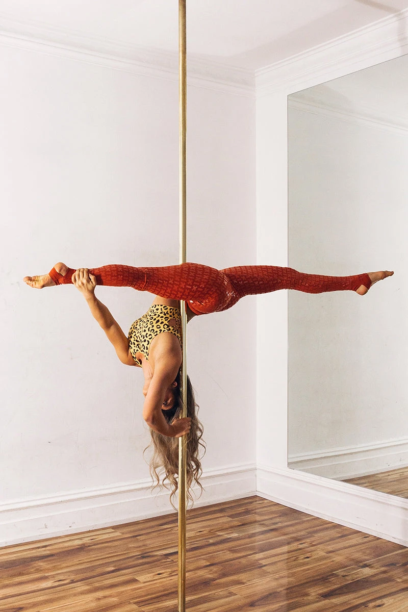 CXIX Gecko Grip Leggings - Red Rust 7 CXIX Gecko Grip Leggings - Red Rust - Image 7