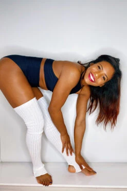 Thigh High Legwarmers - White 6 Thigh High Legwarmers - White -Pole Wear Shop 6F95E40E 9422 41C7 8AB9 7EC298BA26FD