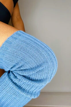 Thigh High Legwarmers - Denim Blue 9 Thigh High Legwarmers - Denim Blue -Pole Wear Shop 8B70BA6F BE45 460E 9396 6666160DDB43