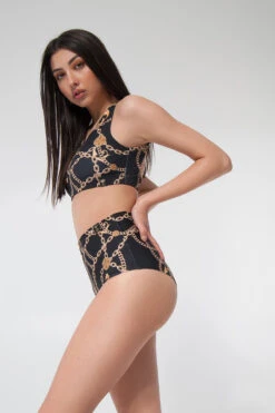 Pole Addict High Waisted Shorts - Aida -Pole Wear Shop Aida15