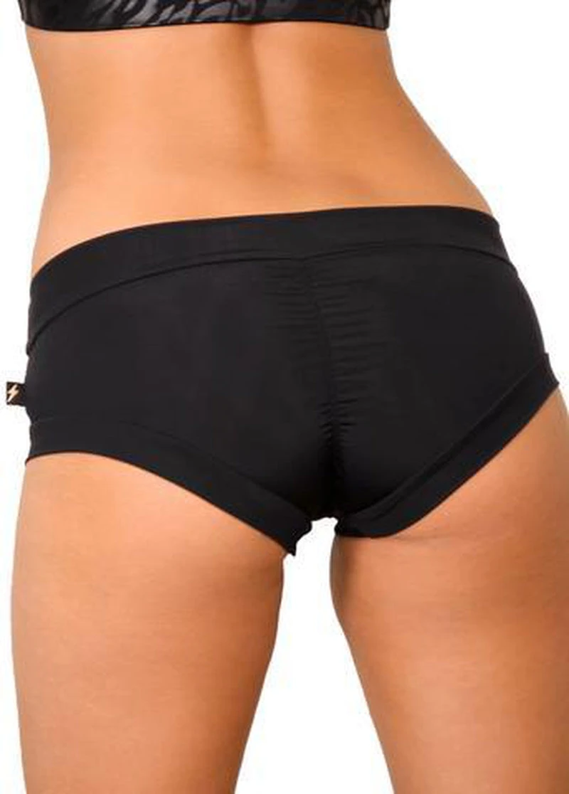 Cleo The Hurricane Essential Hot Pants - Black 3 Cleo The Hurricane Essential Hot Pants - Black - Image 3
