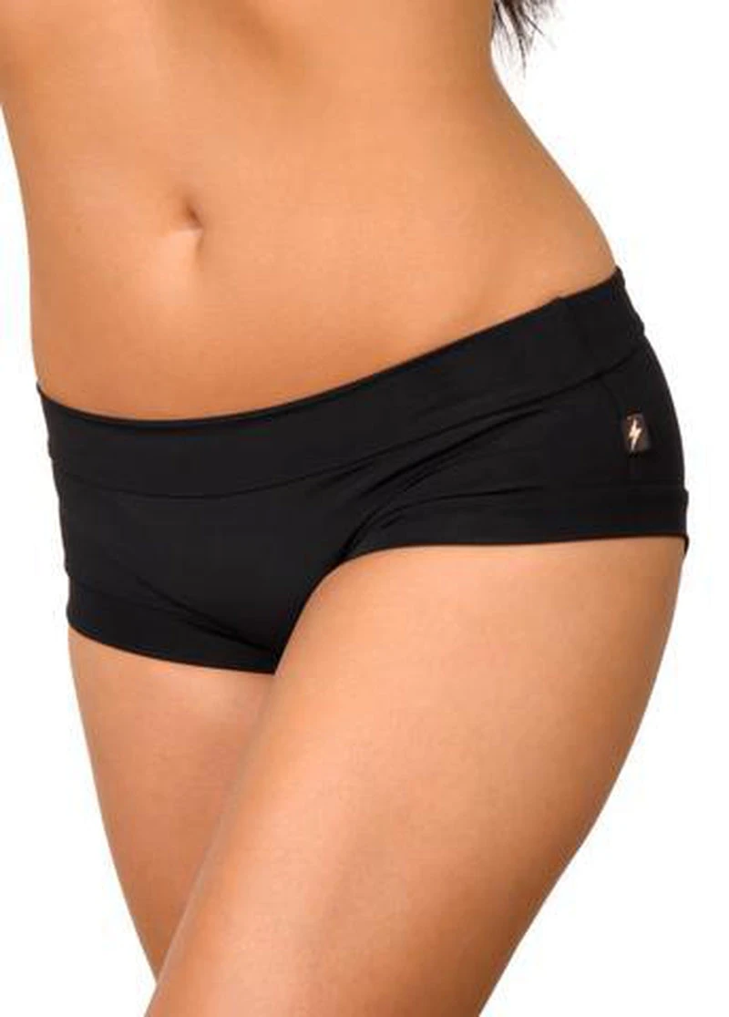 Cleo The Hurricane Essential Hot Pants - Black 4 Cleo The Hurricane Essential Hot Pants - Black - Image 4