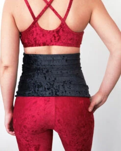 Dragonfly Back Warmer - Velvet Black -Pole Wear Shop Black3 97adf9f0 143f 4947 ad02 a30575e7a788