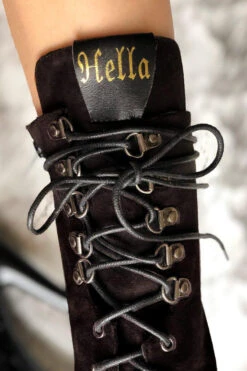 Hella Heels Blaq Kicks Boots - 7inch -Pole Wear Shop Black Kicks 2 1296x e650e0e8 9653 4628 bb66 5884369c29a0
