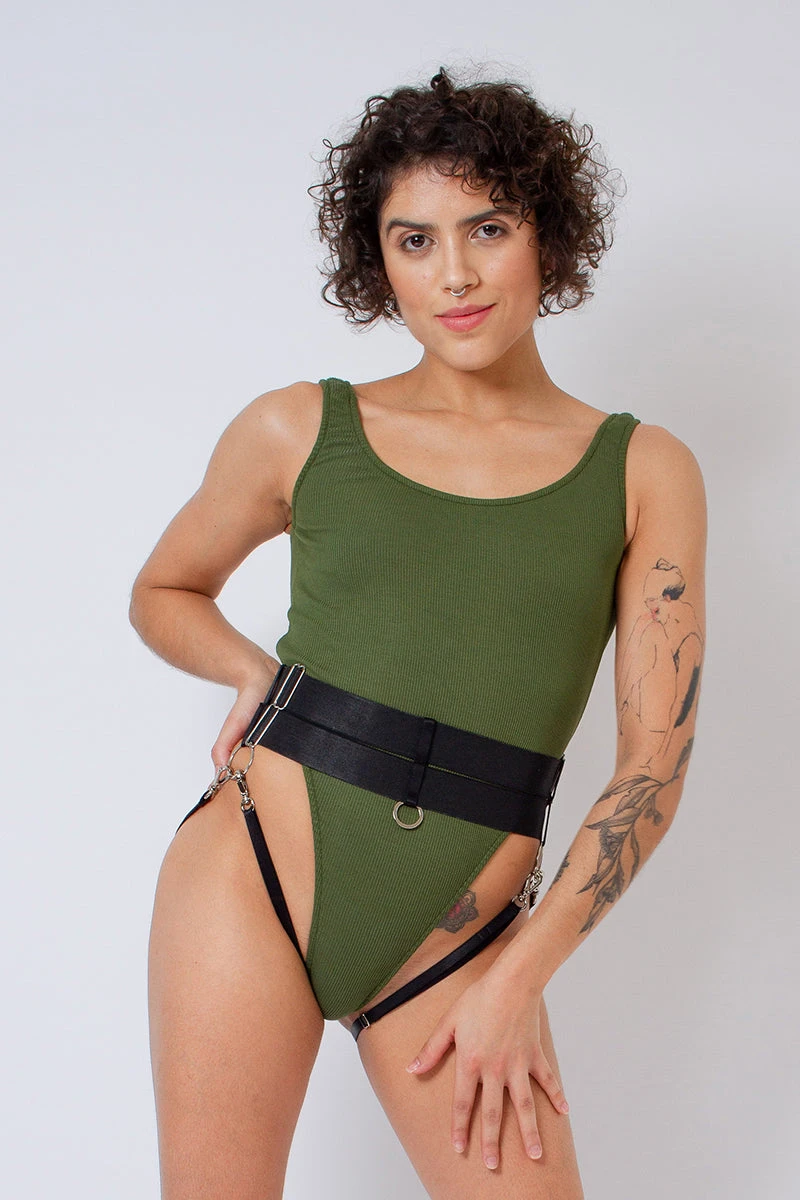 Rolling Lara Bottom Harness - Black 6 Rolling Lara Bottom Harness - Black - Image 6