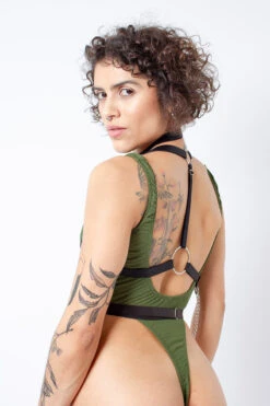 Rolling Lara Top Harness - Black -Pole Wear Shop Copiade MG 6909