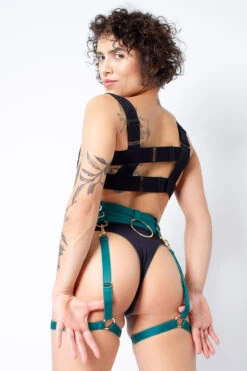 Rolling Halo Harness - Dark Green