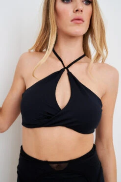 Lunalae Sage Top - Recycled Black 11 Lunalae Sage Top - Recycled Black -Pole Wear Shop Copyof220701 LunaLae 09 0452 1