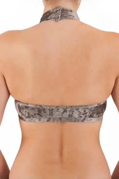 Dragonfly Lisette Top - Velvet Stone 7 Dragonfly Lisette Top - Velvet Stone -Pole Wear Shop DF Velvet Lisette top stone3