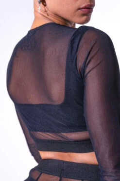 Sorte Twilight Top - Black 10 Sorte Twilight Top - Black -Pole Wear Shop DSC1811 Edit