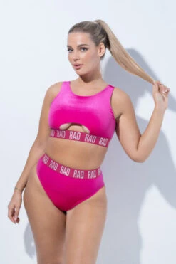 RAD Bahari Top - Velvet Fuchsia 6 RAD Bahari Top - Velvet Fuchsia -Pole Wear Shop DSCF5561