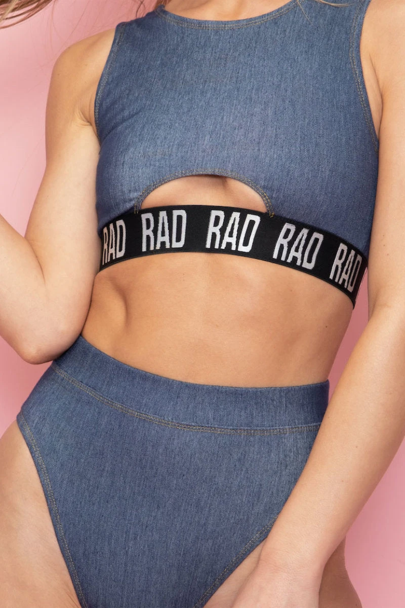 RAD Bahari Top - Denim 1 RAD Bahari Top - Denim