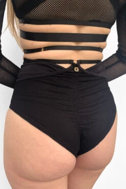 Lunalae Sasha V Cut Out Long Sleeve Top - Recycled Black Mesh 10 Lunalae Sasha V Cut Out Long Sleeve Top - Recycled Black Mesh -Pole Wear Shop Drop4Wholesale MeshRelease backdetail 994c72d1 f0a4 474a 9ef8 39f2c97ce1f8