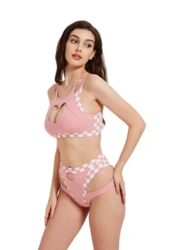 Hamade Activewear High Waisted Bottoms - Checkered Light Pink 13 Hamade Activewear High Waisted Bottoms - Checkered Light Pink -Pole Wear Shop HM 23 8837bebb 4170 4166 bb33 b7a8d6661215