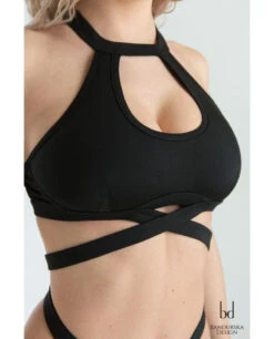 Bandurska Harumi Top - Black -Pole Wear Shop Harumi4 571x707 1