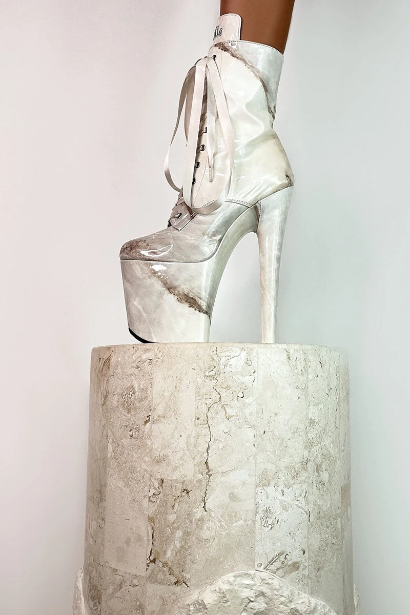 Hella Heels Renaissance 8inch Boots - Hope 5 Hella Heels Renaissance 8inch Boots - Hope - Image 5