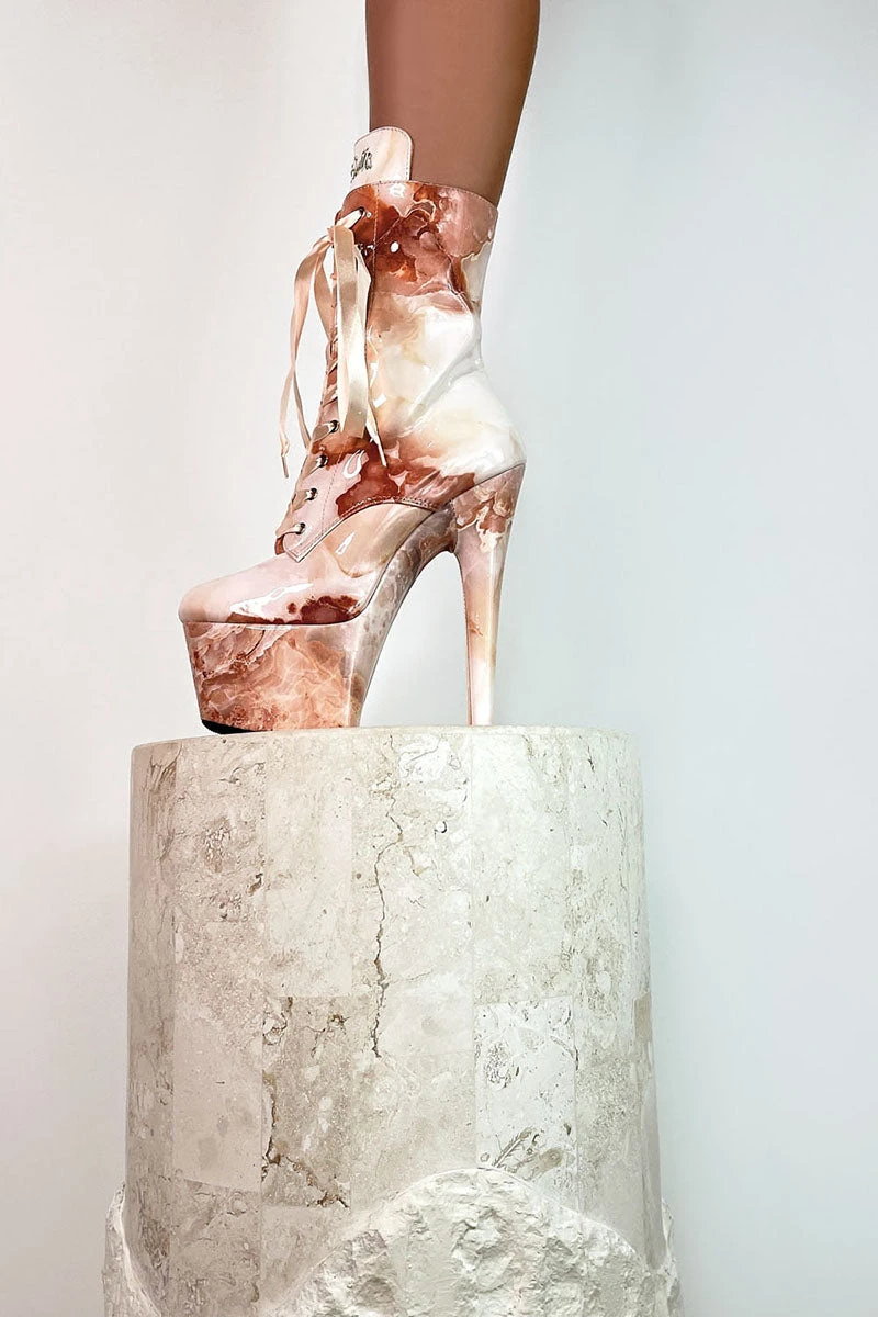 Hella Heels Renaissance 7inch Boots - Mercy 5 Hella Heels Renaissance 7inch Boots - Mercy - Image 5