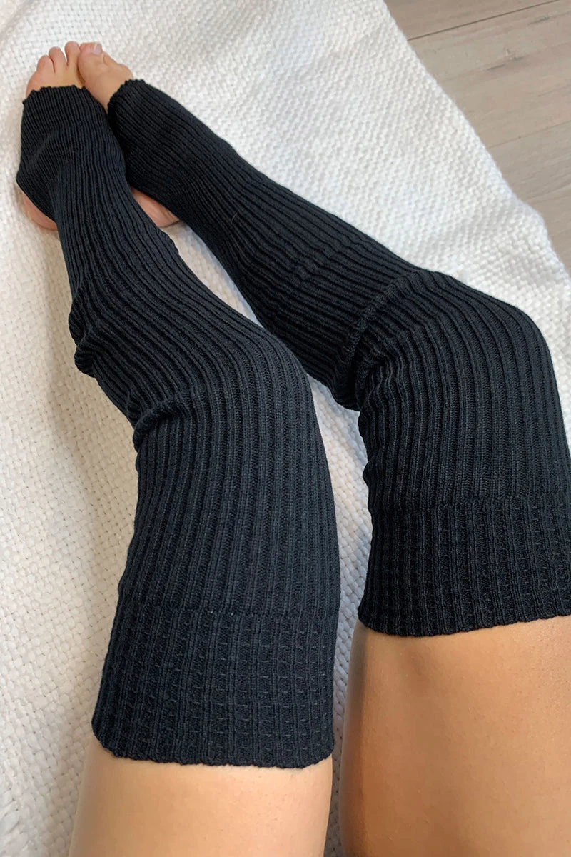 Lunalae Leg Warmers - Black 1 Lunalae Leg Warmers - Black