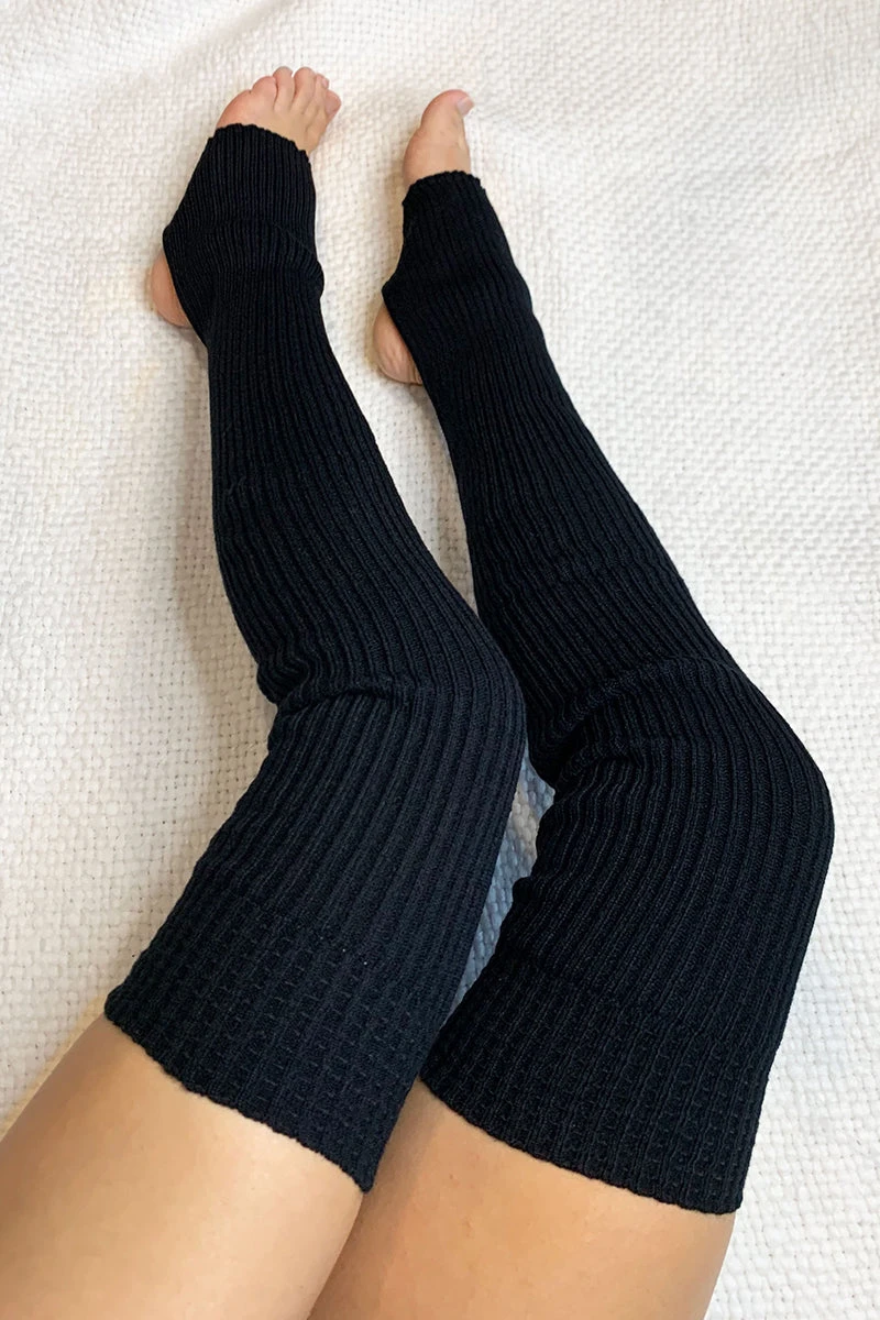 Lunalae Leg Warmers - Black 2 Lunalae Leg Warmers - Black - Image 2