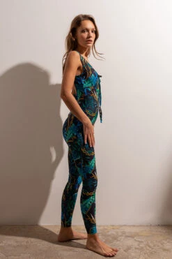Shark Polewear Mary Jumpsuit - Treasure Garden 6 Shark Polewear Mary Jumpsuit - Treasure Garden -Pole Wear Shop IMG 6585 1