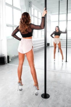 REV ACTIV Flow Shorts - Beige -Pole Wear Shop IMG 7334 2