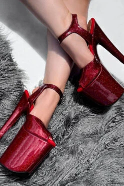 Hella Heels The Glitterati 8inch Stilettos - Kansass 7 Hella Heels The Glitterati 8inch Stilettos - Kansass -Pole Wear Shop IMG 7347