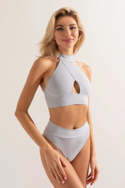 Shark Polewear Tanna Top - Light Grey -Pole Wear Shop IMG 7526 8a7cf195 efa7 4f1b 9fce c9eb31ed9fc8