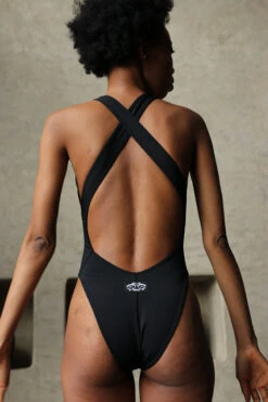 Shark Polewear Benita Bodysuit - Black 11 Shark Polewear Benita Bodysuit - Black -Pole Wear Shop IMG 9052