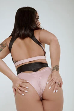 CXIX I Slay Sports Bra - Pink/Black -Pole Wear Shop I Slay Top Bottoms Pink Active wear Poledance dance Aerialist Fashion 2 07caba8e 991c 44d1 be88 c69ddf632356