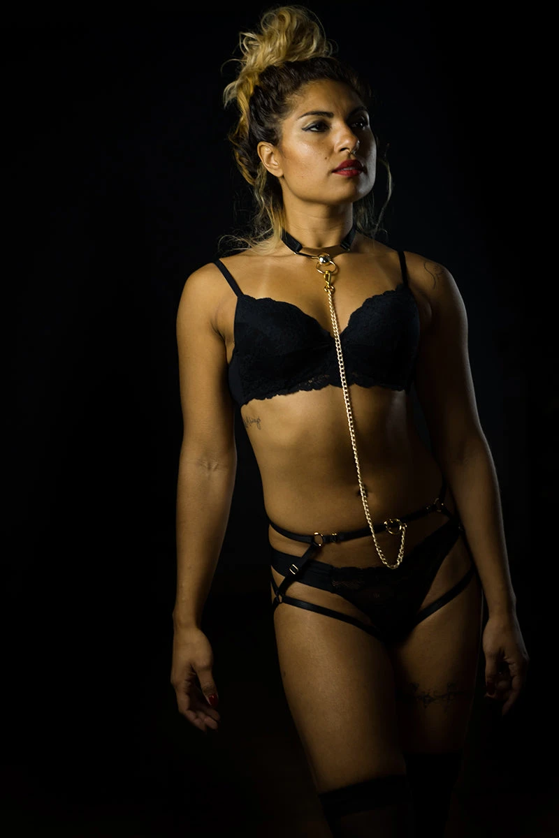 Rolling Bottom Harness - Black 8 Rolling Bottom Harness - Black - Image 8