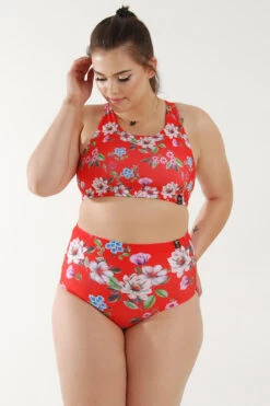 Pole Addict High Waisted Shorts - Just Blossom