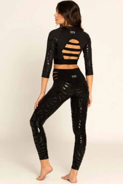 Paradise Chick Superhero Series Extra Sticky Leggings - Aztec -Pole Wear Shop LEGGINGSEXTRASTICKYSUPERHEROAZTEC3 1