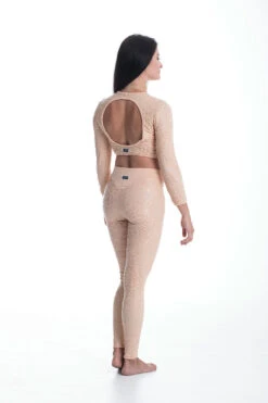 Paradise Chick Superhero Series Ultra Grip Leggings - Beige Leopard 9 Paradise Chick Superhero Series Ultra Grip Leggings - Beige Leopard -Pole Wear Shop MG 1842 copy