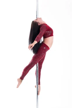 Paradise Chick Superhero Series Ultra Grip Crop Top - Cherry Leopard 14 Paradise Chick Superhero Series Ultra Grip Crop Top - Cherry Leopard -Pole Wear Shop MG 1966 copy