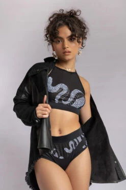 CXIX Medusa High Waisted Bottoms -Pole Wear Shop MedusaSet20 07 16CreaturesofXIX 99 1