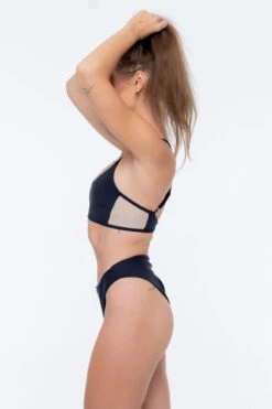 Nona Perkasa Night Lily Bottoms - Black 5 Nona Perkasa Night Lily Bottoms - Black -Pole Wear Shop NightLilyBlack02