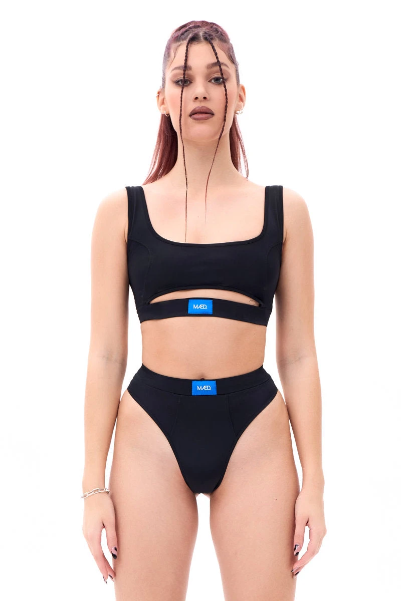 MÆD Offset Top - Matte Black 1 MÆD Offset Top - Matte Black