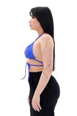 MÆD Bikini Top - Matte Electric Blue 6 MÆD Bikini Top - Matte Electric Blue -Pole Wear Shop RIMG3865Fi4