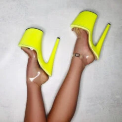 Hella Heels Classic Gloss 8inch Stilettos - Rhylie -Pole Wear Shop Rhylie2